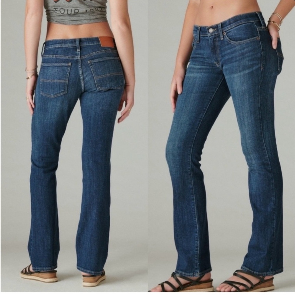 Lucky Brand Sweet Boot Jeans - Dark Wash Mid-Rise Bootcut size 10/30